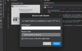 Plugin tinymce advreplace Plugin tinymce advreplace