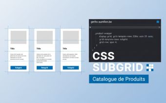 Aligner un catalogue de produits avec CSS Subgrid Aligner un catalogue de produits avec CSS Subgrid
